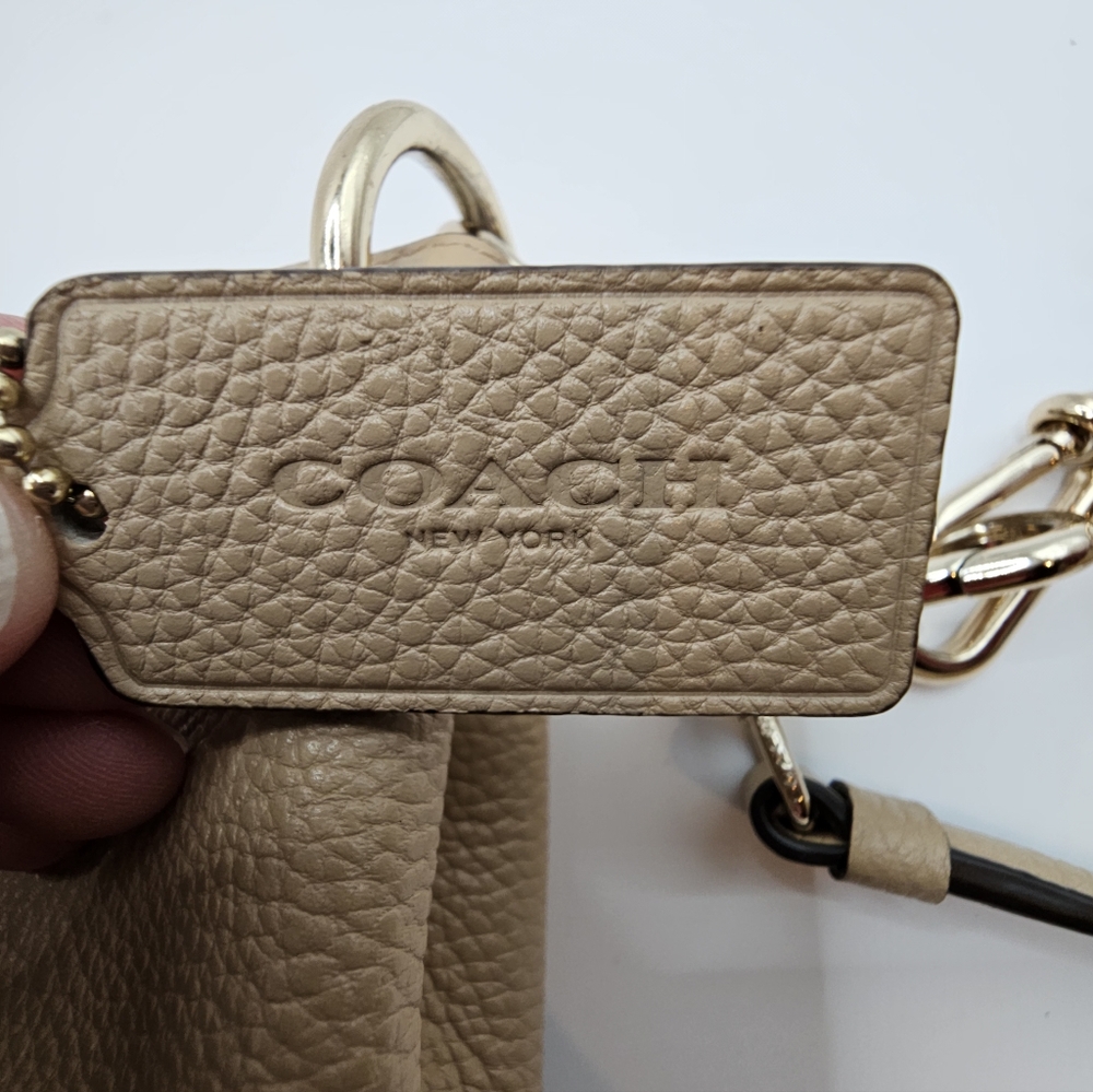 Coach Charley Crossbody With Embossed Horse And Carriage Design - Picture 13 of 13